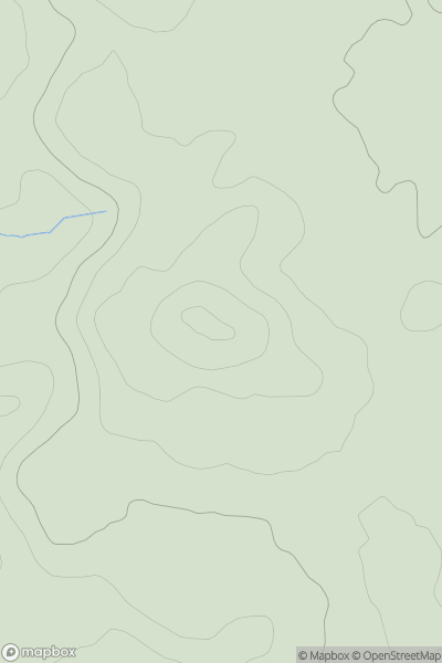 Thumbnail image for Lodge Hill [Central and Eastern England] [SP112614] showing contour plot for surrounding peak